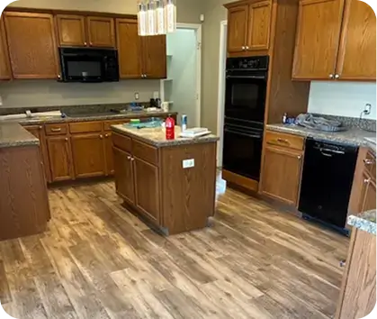 Professional Area Rugs Service in Lubbock TX dining room patterned rug hardwood floors elegant design