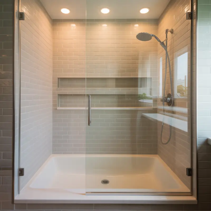 spacious bathroom renovation with stylish fixtures using bathroom remodeling services in Lubbock TX